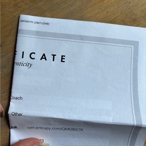 Coach Light Blue and Orange Citrus Crossbody Bag - Picture 5 of 5